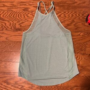 Women's pale green Strappy Top